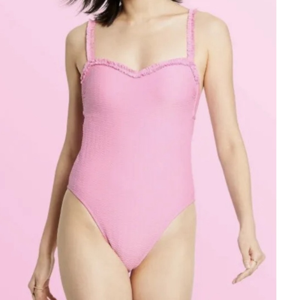 Stoney Clover Lane x Target pink swimsuit XS